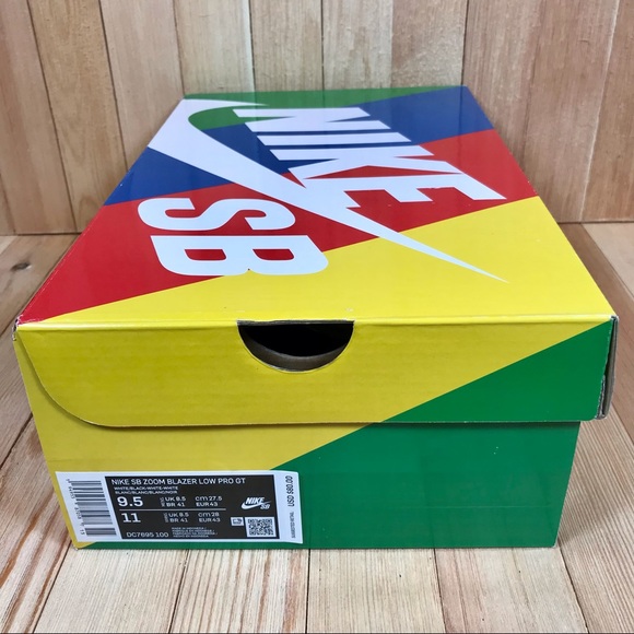 Nike SB Zoom Blazer Low Pro GT White Skate Shoes - Picture 5 of 5